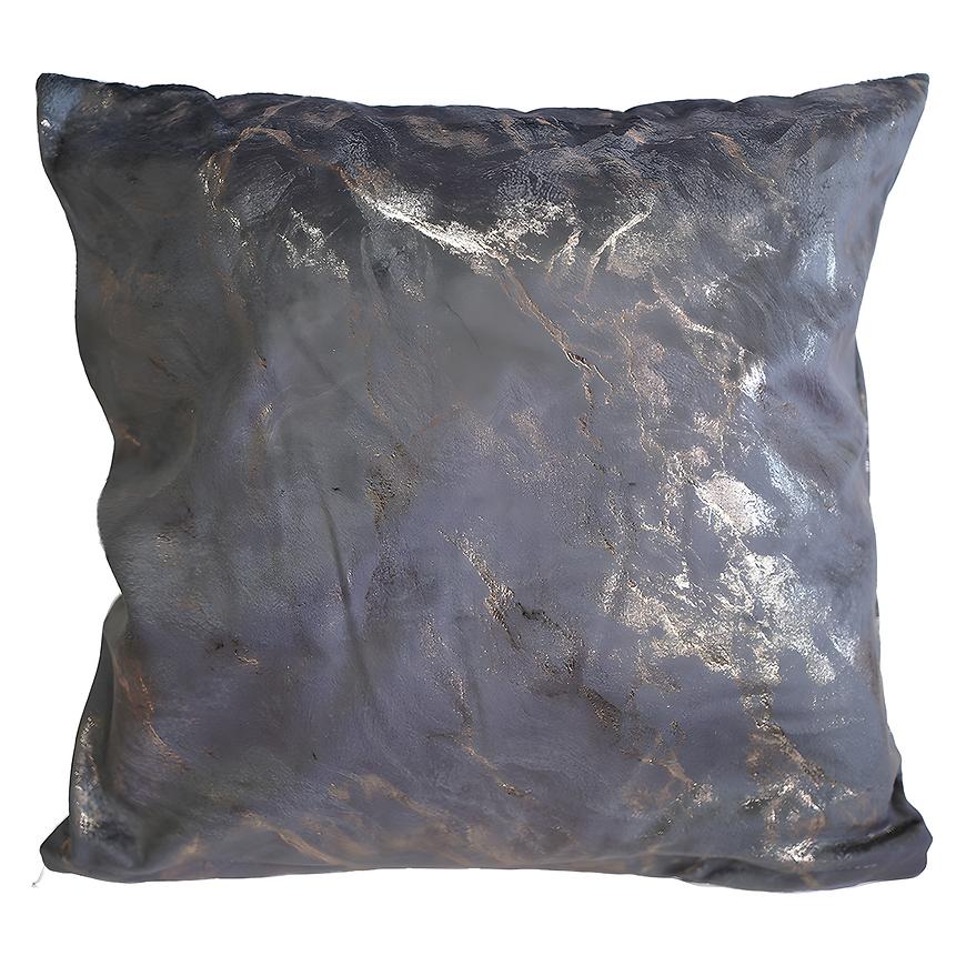 Povlak Plain Velvet YX503 40x40cm šedá