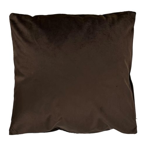 Povlak na polštář Plain Velvet 40x40cm hnědý Baumax