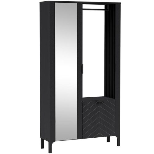 Předsíňová stěna Malumi M11 černá Baumax