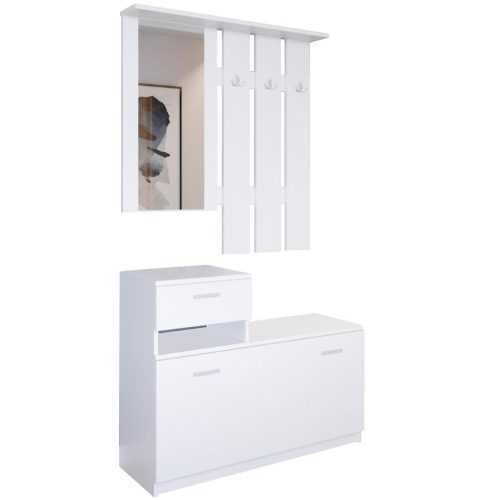 Předsíňová stěna Vegas Bílý Baumax