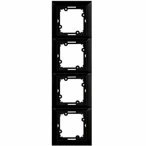 Rámeček 4násobný Medium černý TIMEX