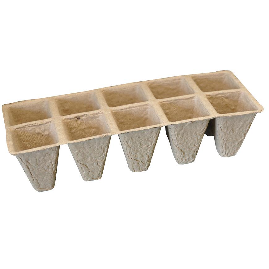 Rašelinový květináč 10 buněk - SH-S06 Baumax