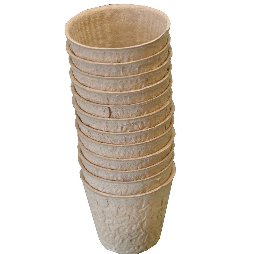 Rašelinový květináč kulatý ø6cm 12 ks - SH-S04 Baumax