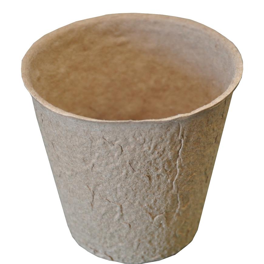 Rašelinový květináč kulatý ø8cm 12 ks - SH-S01 Baumax