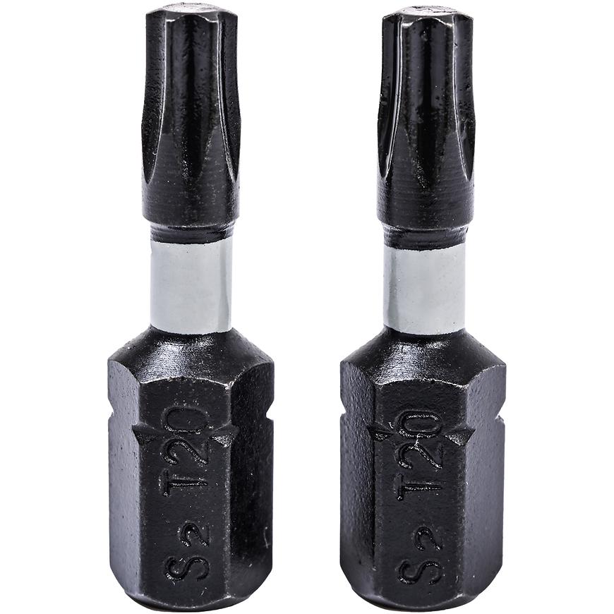 Rázové šroubovací bity Torx T20 x 25 mm 2 ks WAART