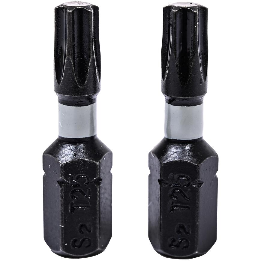 Rázové šroubovací bity Torx T25 x 25 mm 2 ks Drel