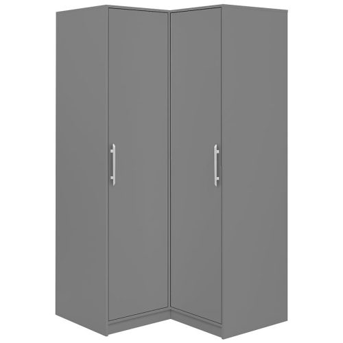 Rohová skříň Bali grafitová Baumax