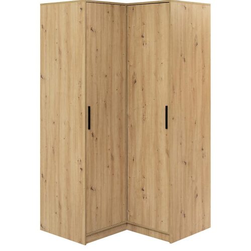 Rohová skříň Kos dub artisan Baumax