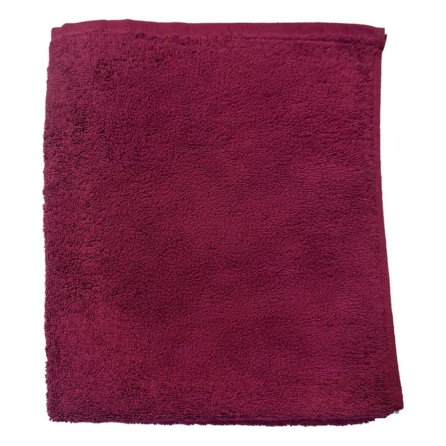 Ručník Pile to Pile 50x100cm D44 vínový Baumax
