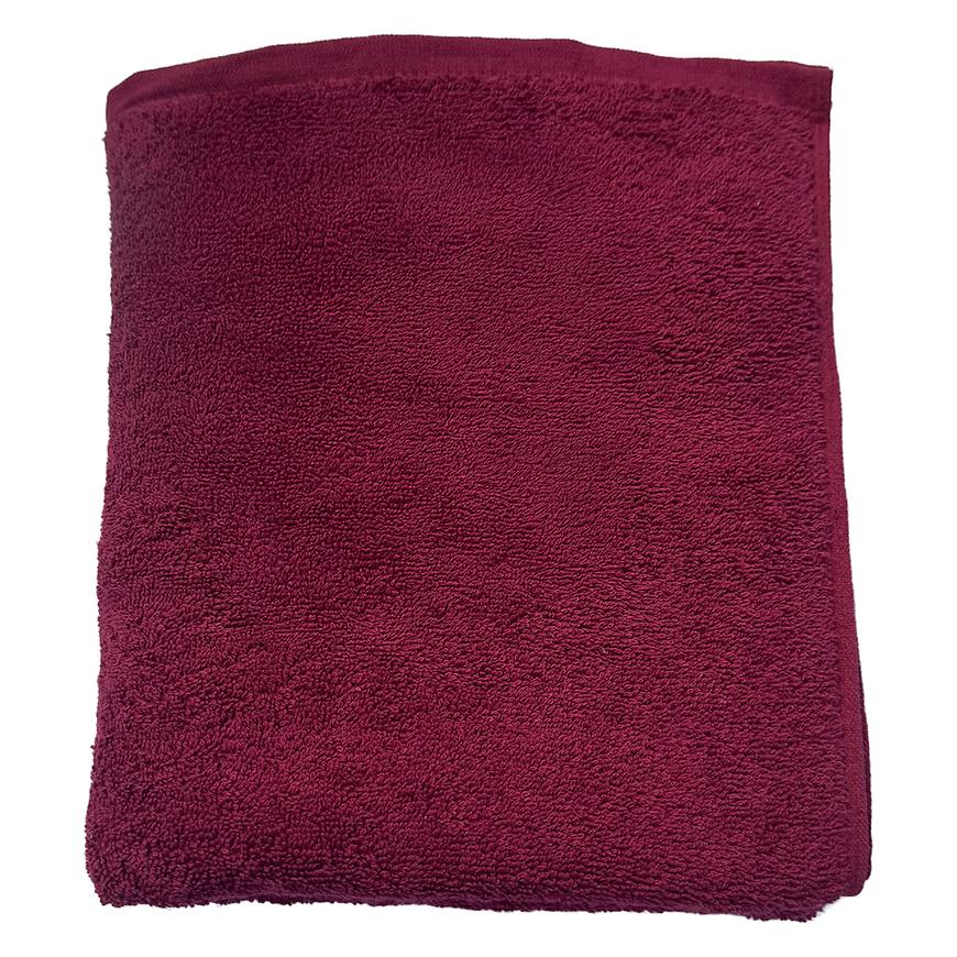 Ručník Pile to Pile 70x140cm D44 vínový Baumax