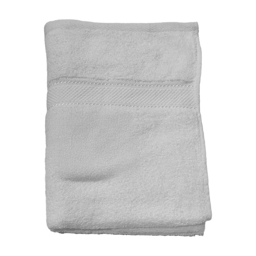 Ručník Viscose Fancy 70x140cm P01 bílý Baumax