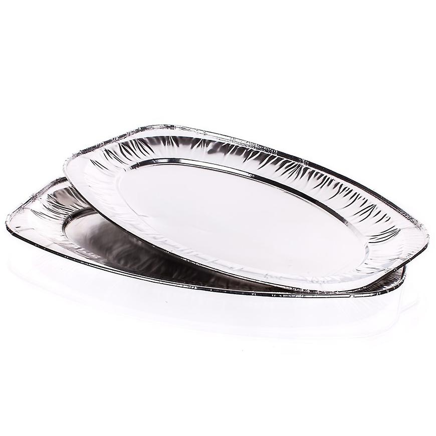 Sada servírovacích alu táců