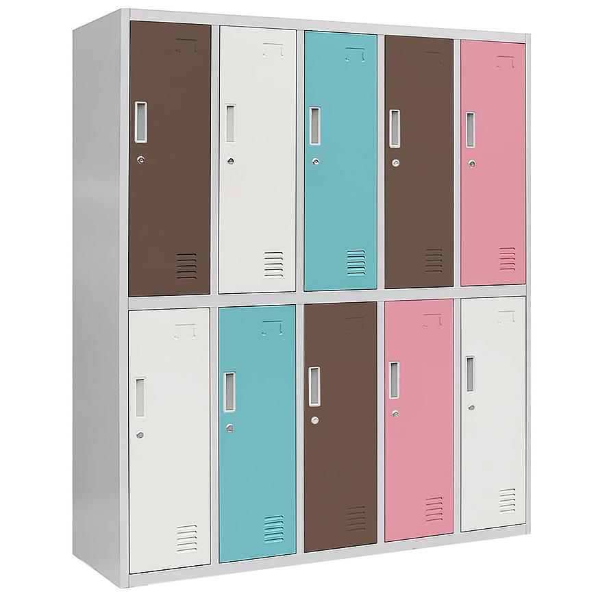 Sada skříní BOZP Bartuś kov pastel /vícebarevný Baumax