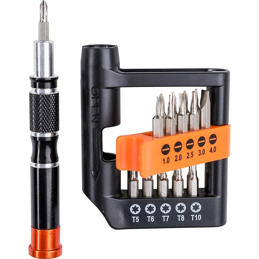 Sada šroubováků přesný šroubovák s bity 21 ks Jufisto