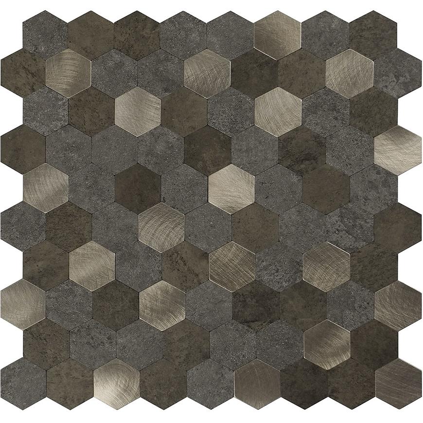 Samolepicí dekorativní panel Mood Gold Hexagon Ekokompleks