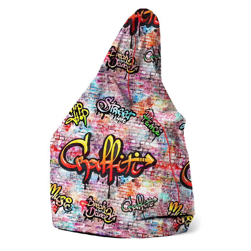 Sedací vak Bag Graffitti Baumax