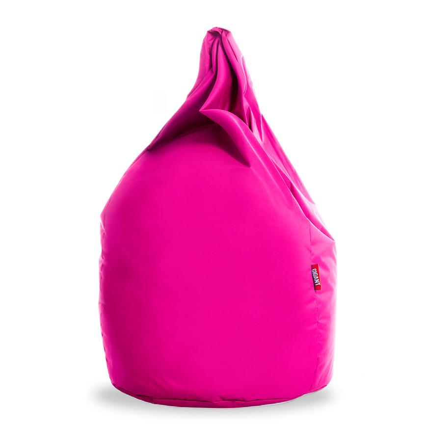 Sedací vak XL ekokůže růžový Baumax