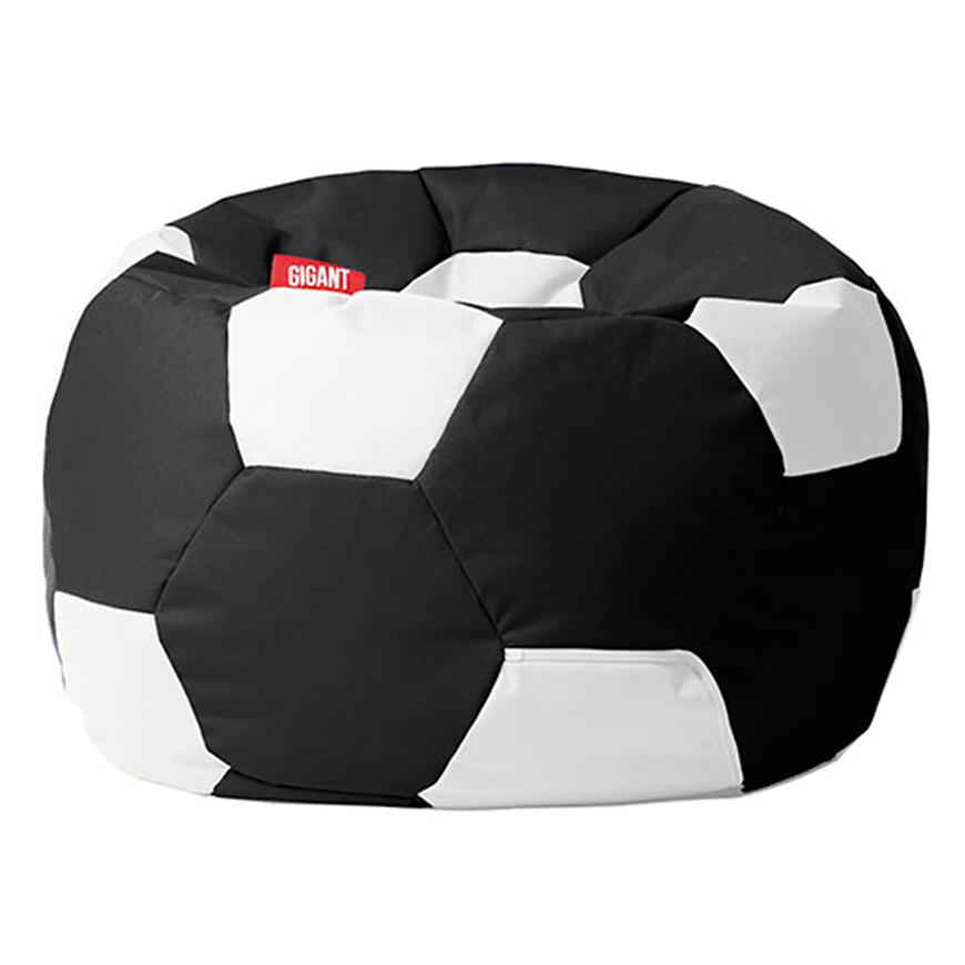 Sedací vak fotbalový míč kordura černo-bílý Baumax