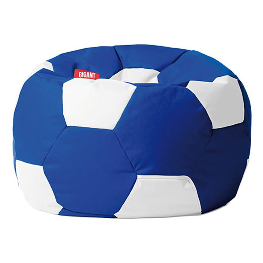 Sedací vak fotbalový míč kordura modro-bílý Baumax