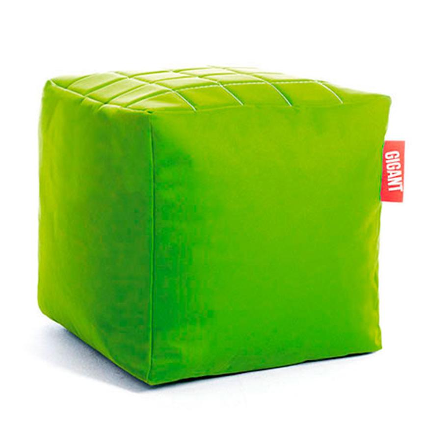 Sedací vak kostka kordura limetkový Baumax