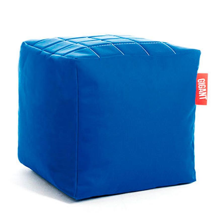 Sedací vak kostka kordura modrý Baumax