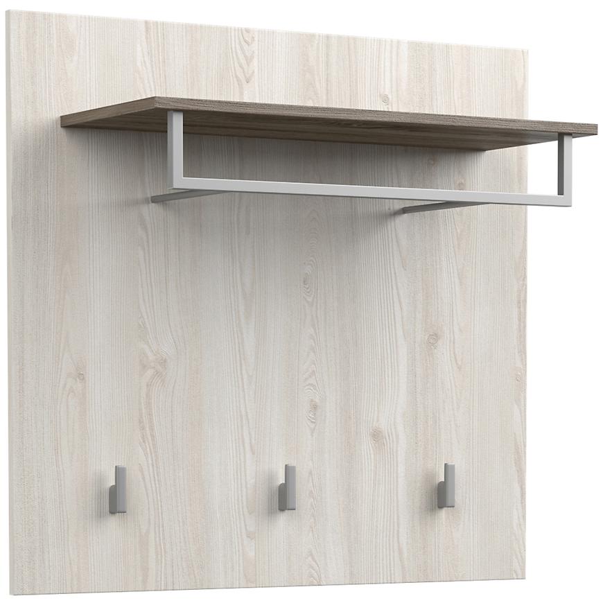 Široký panel s věšáky Larona 89 sonoma lanýž Baumax