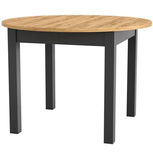 Skládací stůl Indus 02 dub craft/černá Baumax