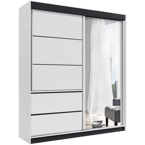 Skříň Adel bílý 150x215 Baumax