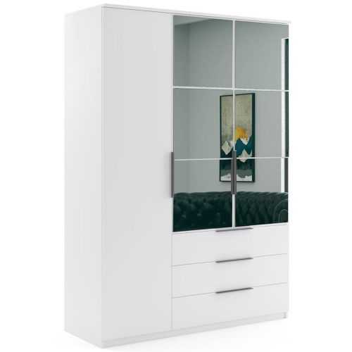 Skříň Florencja bílý 150x215 Baumax