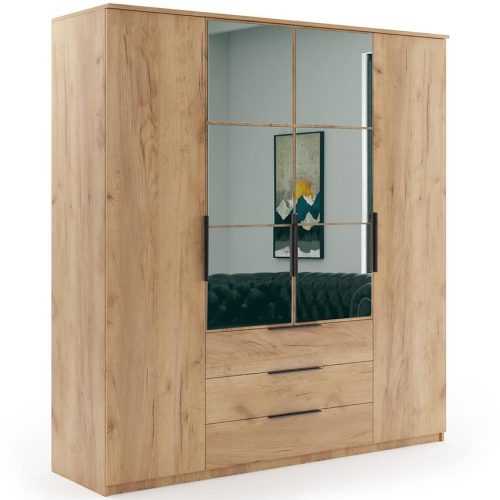 Skříň Florencja craft zlatý 200x215 Baumax