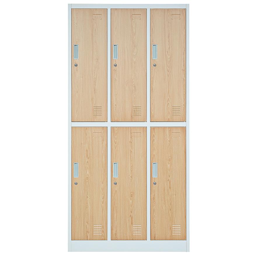 Skříň Igor kov bílá/sonoma Baumax