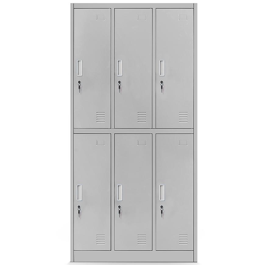 Skříň Igor kov šedá Baumax