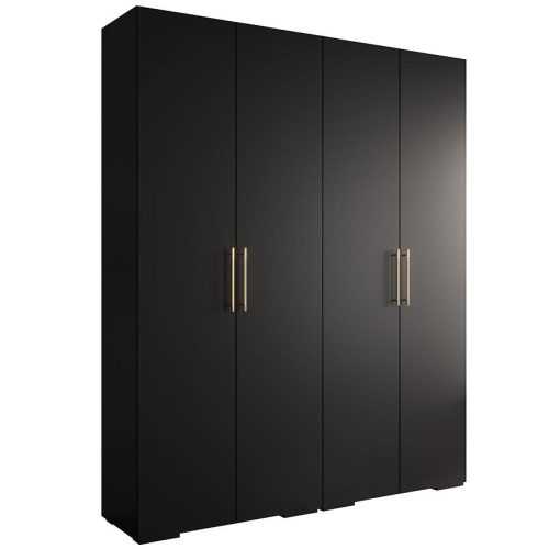 Skříň Ivo 3 200 Černý Baumax