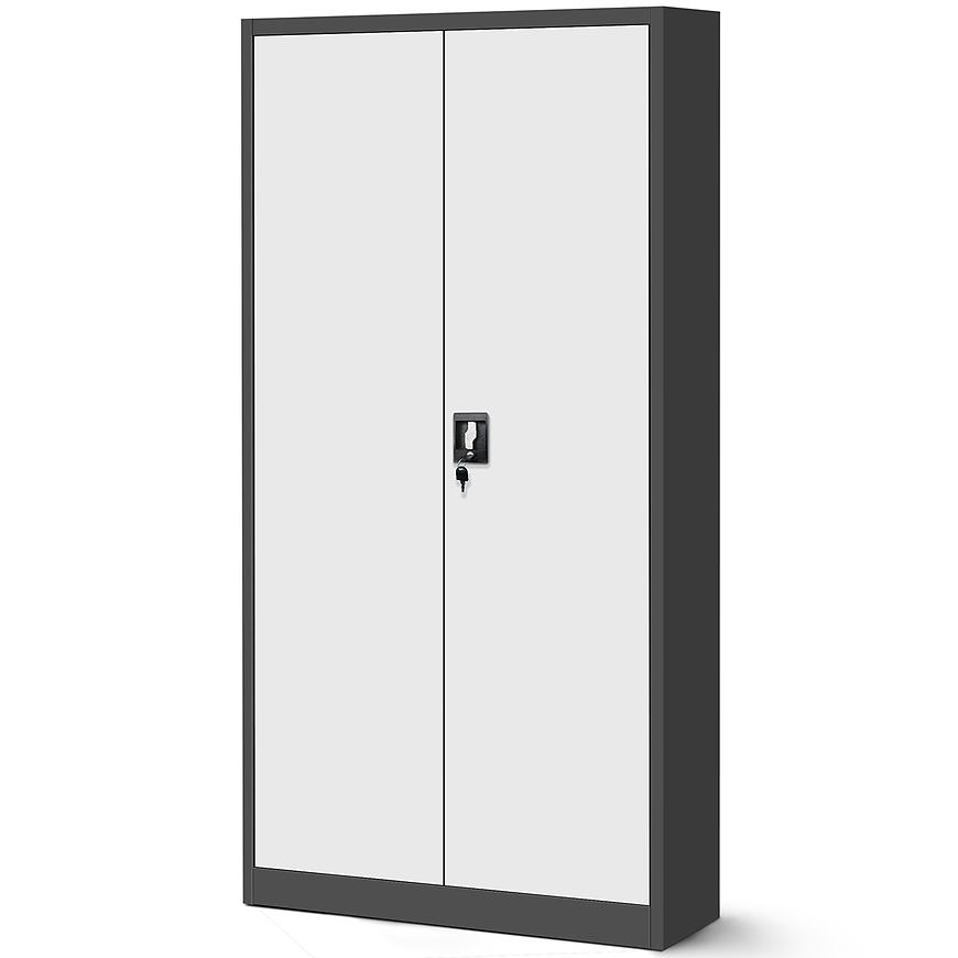 Skříň Jan kov antracit/bílá Baumax