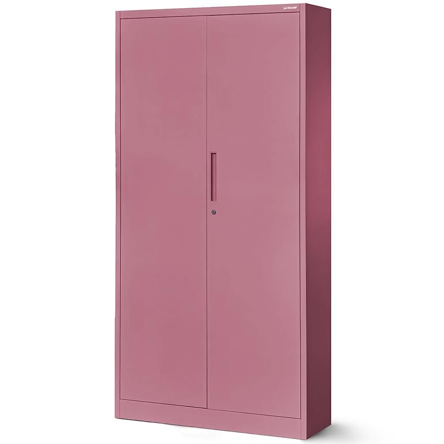 Skříň Jan kov púdrovo ružová Baumax