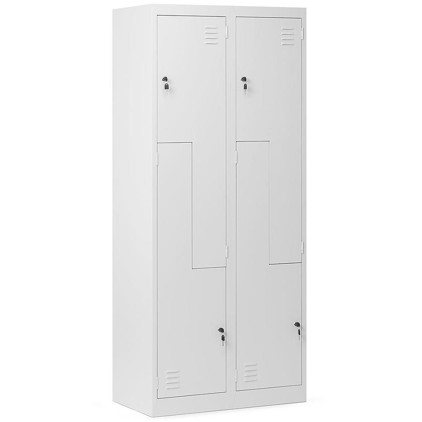 Skříň Julia kov šedá Baumax