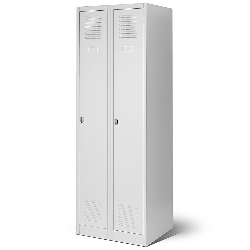 Skříň Kacper 2 kov šedá Baumax