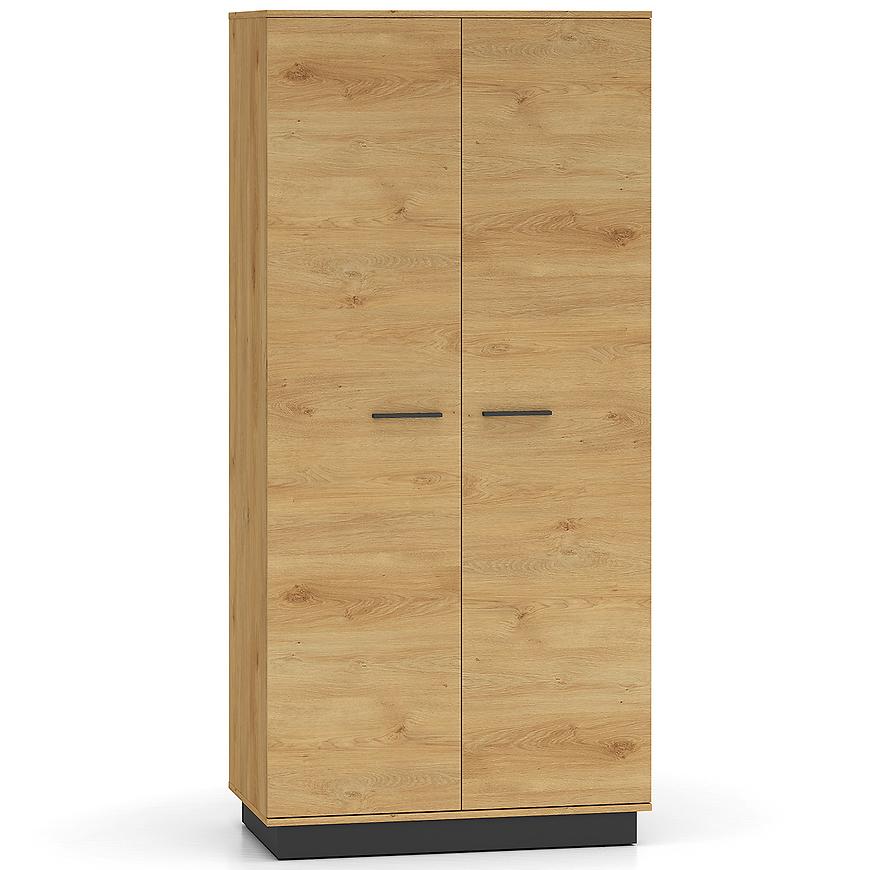 Skříň Modesto 01 dub/černy Baumax