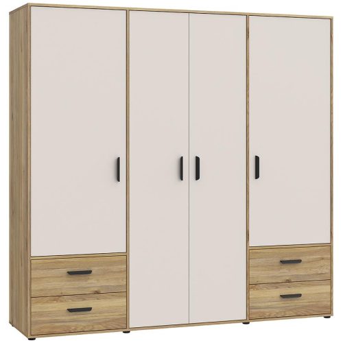 Skříň Mokkaro MOKS841-M802 písek/dub mauvella 042025 Baumax