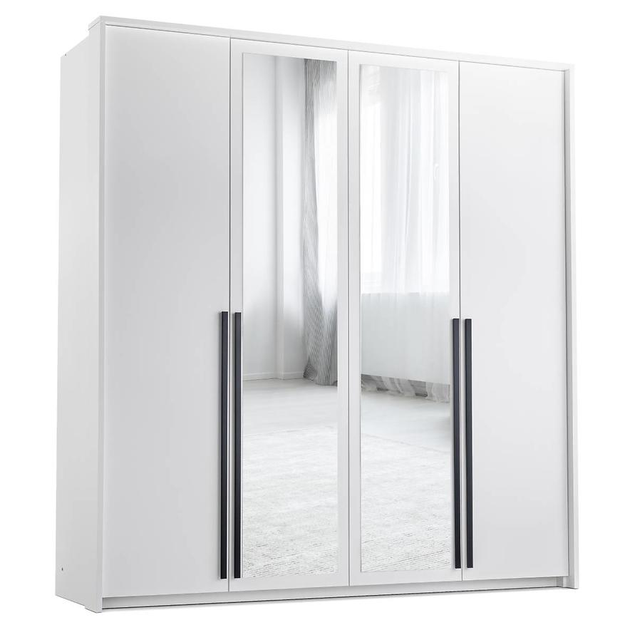 Skříň Naomi 210 bílá zrcadlo Baumax