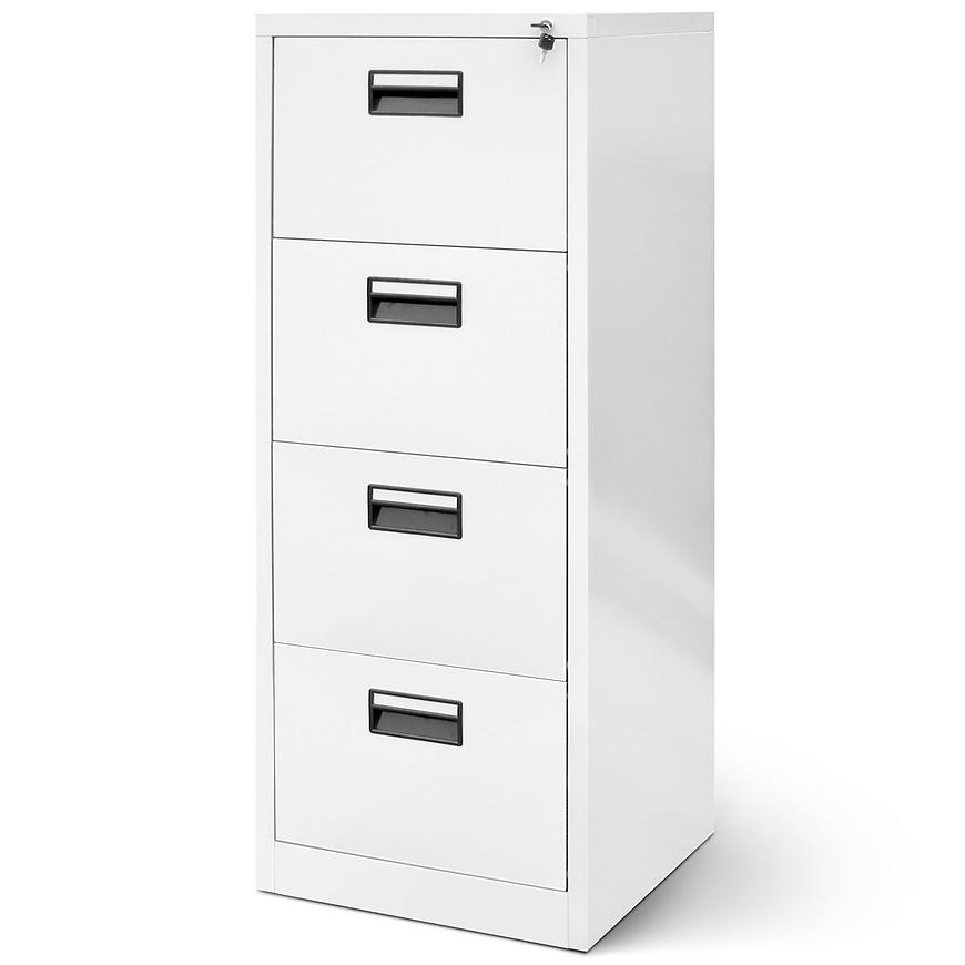 Skříň Sara V004 kov bílá Baumax