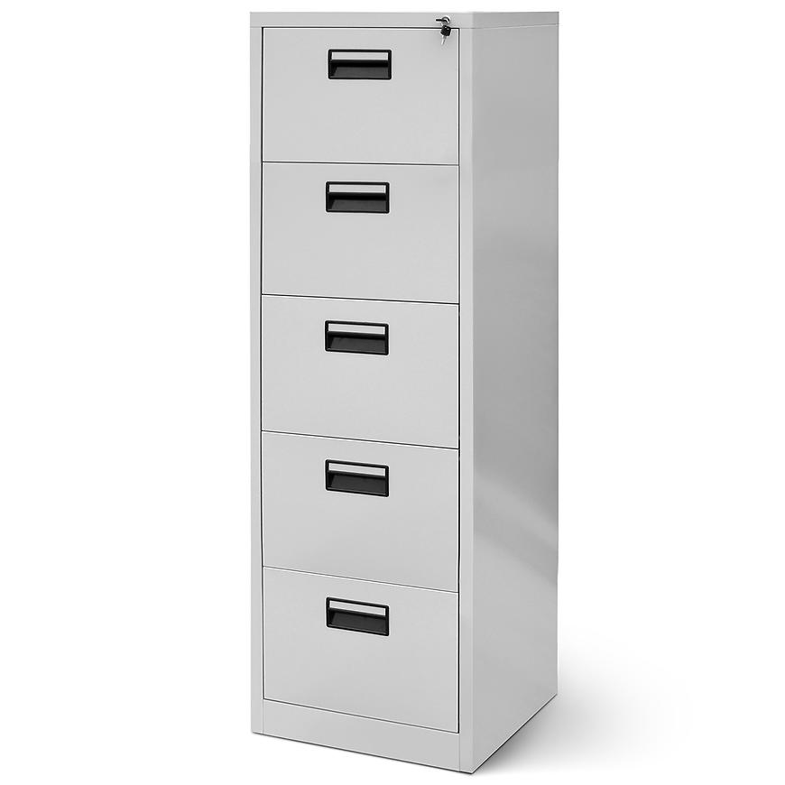 Skříň Sara V005 kov šedá Baumax