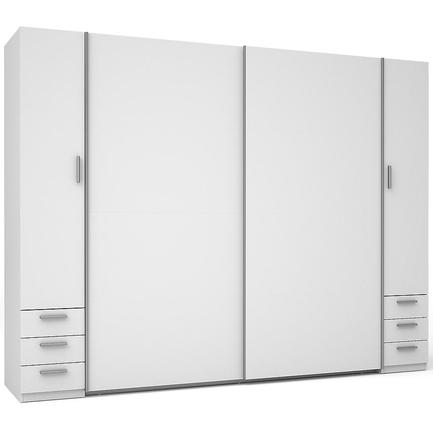 Skříň Store 2D+2D II21-B bílá Baumax