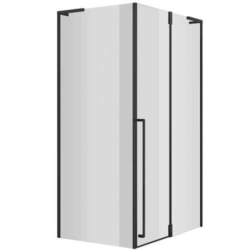 Sprchový kout Bravo 100x80x195 black Aqua Mercado