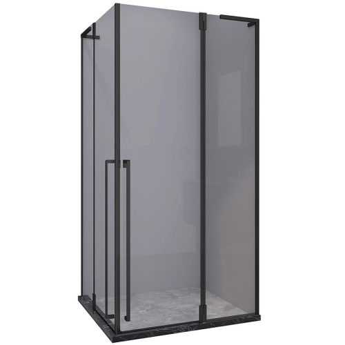 Sprchový kout čtvercový Tango 90x90x195 black Aqua Mercado