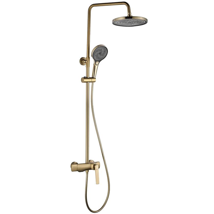 Sprchový set rea Rebel Broušené zlato REA