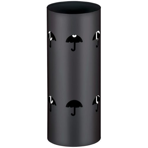 Stojan na deštníky kulatý GC2535-4 černý Baumax