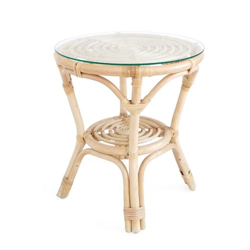 Stůl Quincy z přírodního ratanu Baumax