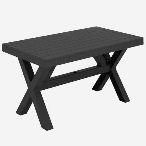 Stůl Rustic antracit