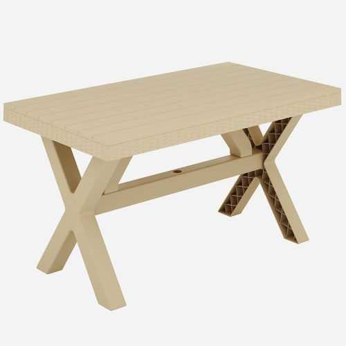 Stůl Rustic béžový